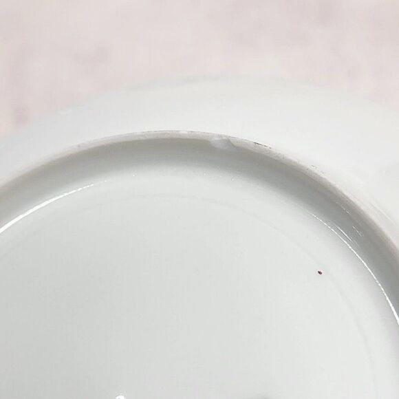 1800s HAVILAND & Co LIMOGES Moss Rose Lg. Sugar & lid 4 tea Cups Rope & Anchor - Picture 15 of 16